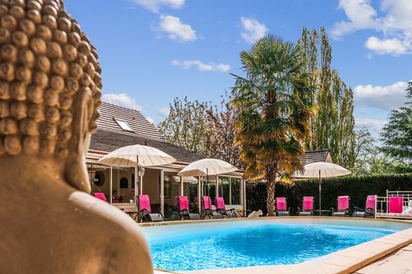 15' Fontainebleau 45' Paris & Disney, Piscine privée chauffée,
