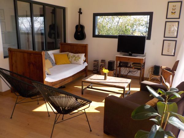 Maison en bois au calme tout proche de Toulouse