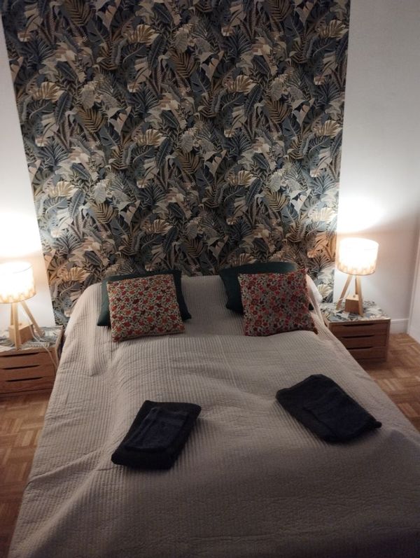 1 ère chambre privée de Agnès . 85 GP/nuit