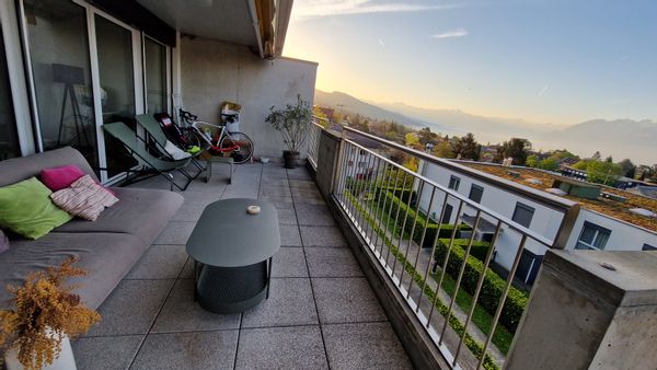 Amazing view appartment on Leman lake