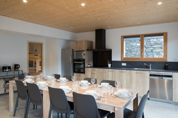 Appratement belles prestations dans chalet neuf valmeinier village