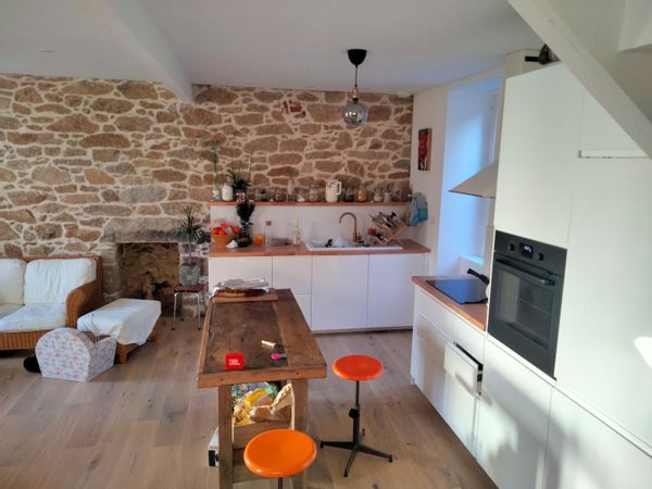 Maison de pêcheur au port de Landéda