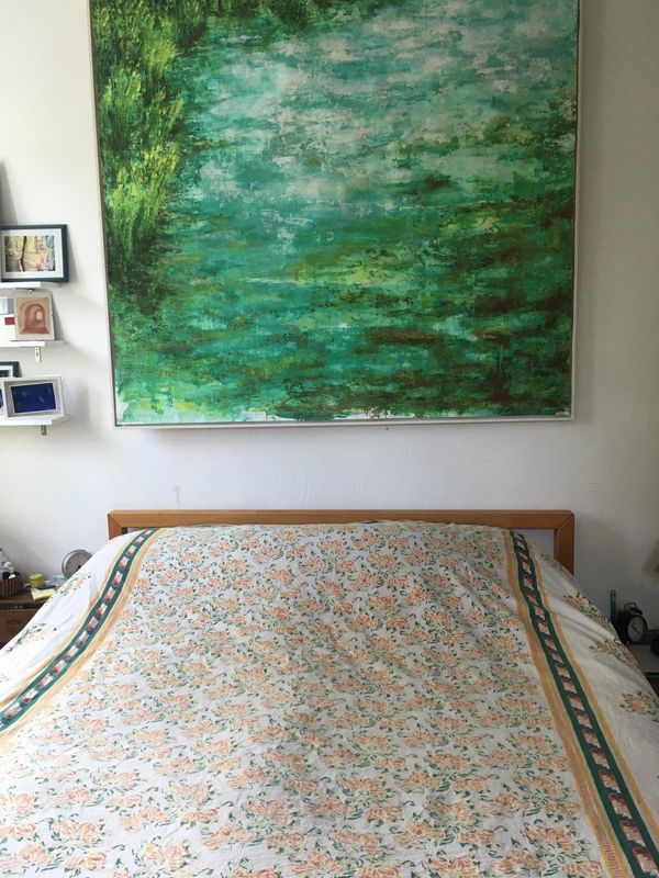 Suite de 2 pièce avec 1 lit double 160 dans une chambre +living room privé 3 couchages possibles.