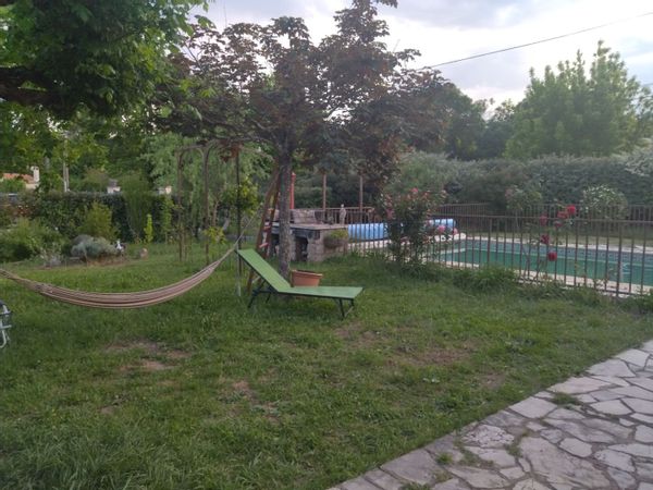 La maison de Céline, Loïc et leurs enfants.