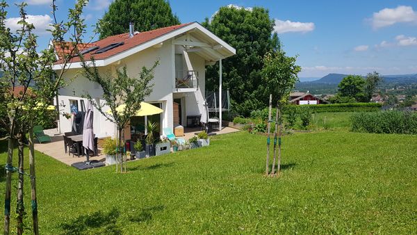 Notre maison entre lac et montagne