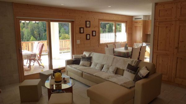Chalet à Ovronnaz en Suisse