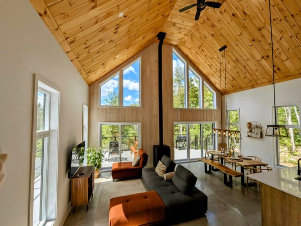 Chalet cosy in Canada - Spa, Ski & Lake