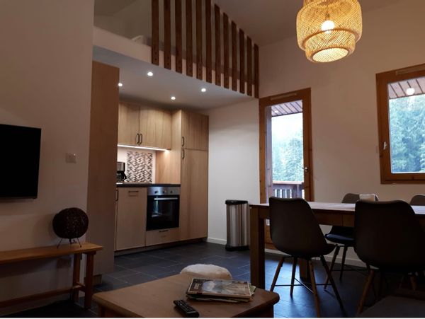 L’appartement de Sophie à Valmorel, cœur de station Alpes françaises. Non dispo vacances scol hiver
