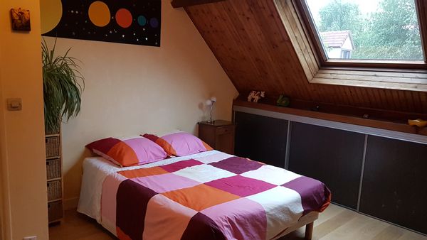 La chambre privée de Anne-Cécile et Pierre