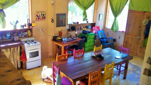Caraibes mexicaines, Tulum, Maison écologique dans la jungle de 4 chambres