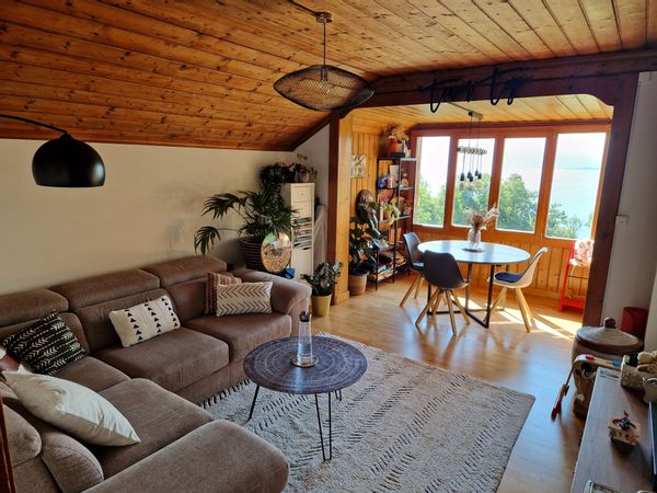 Un balcon sur le lac Léman