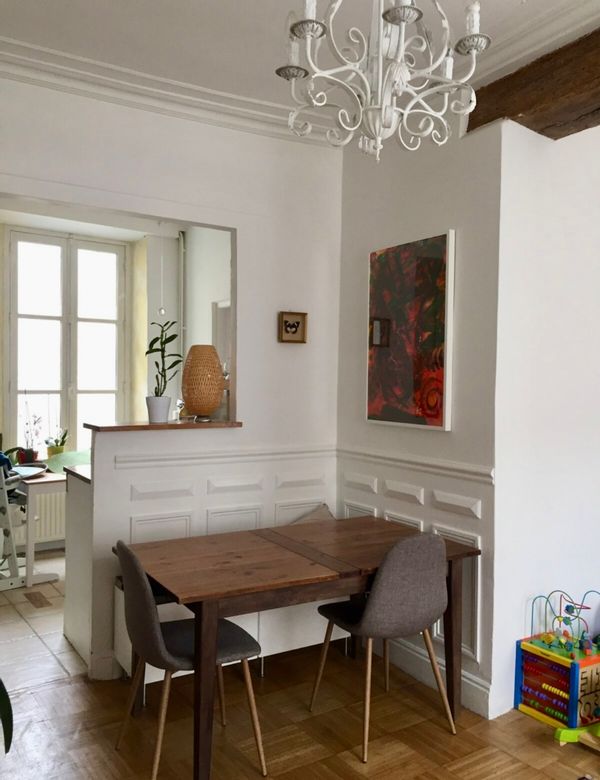 Logement parfait pour venir visiter Paris quelques jours et profiter d’un endroit plus verdoyant