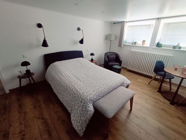 La chambre privée de Alain et Marie