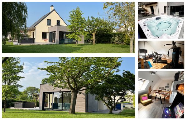 Jolie maison, salle de sport, Jaccuzi, jardin arboré ...