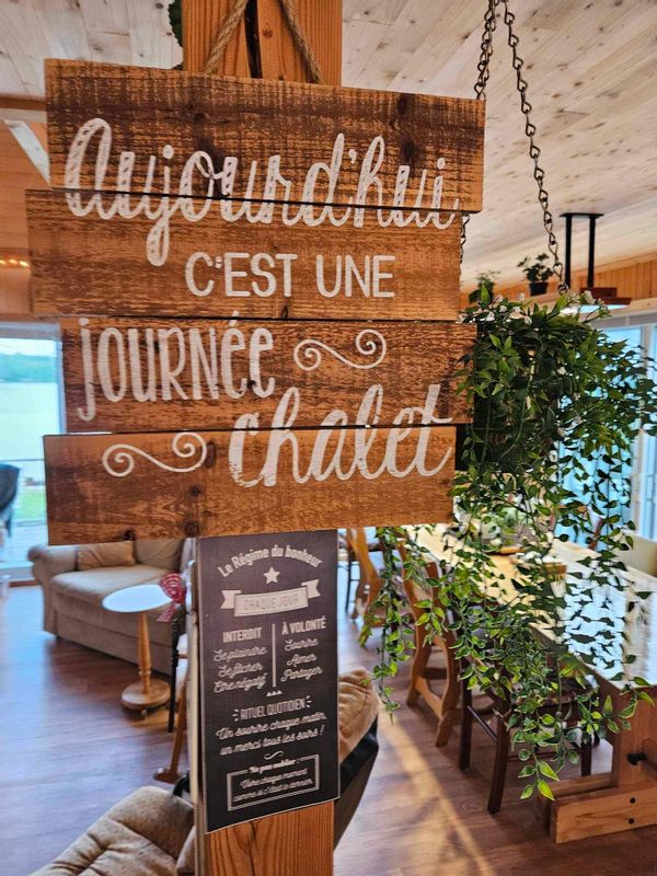 Le chaleureux chalet de Donald et Dolorès