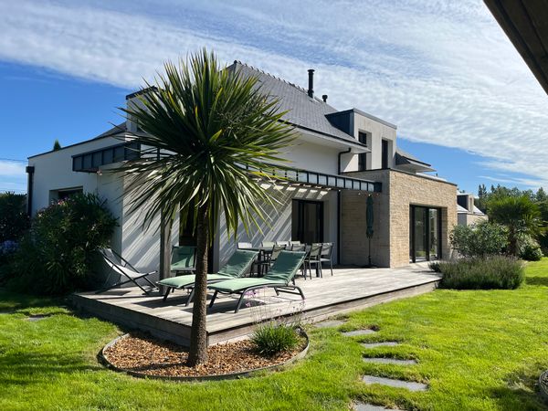 Maison contemporaine tout confort dans la pays d'Auray Morbihan