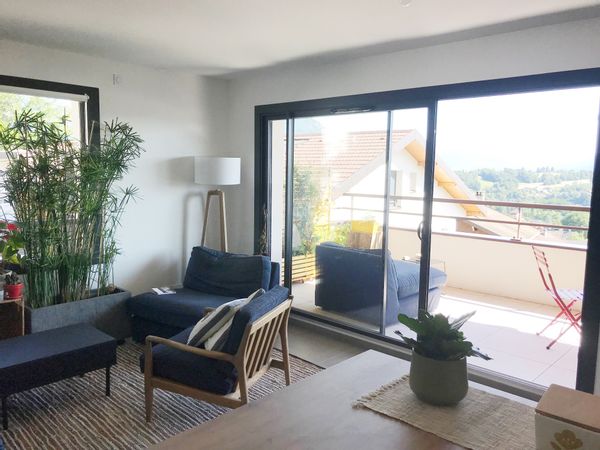 Duplex sympa + vue Annecy et montagne