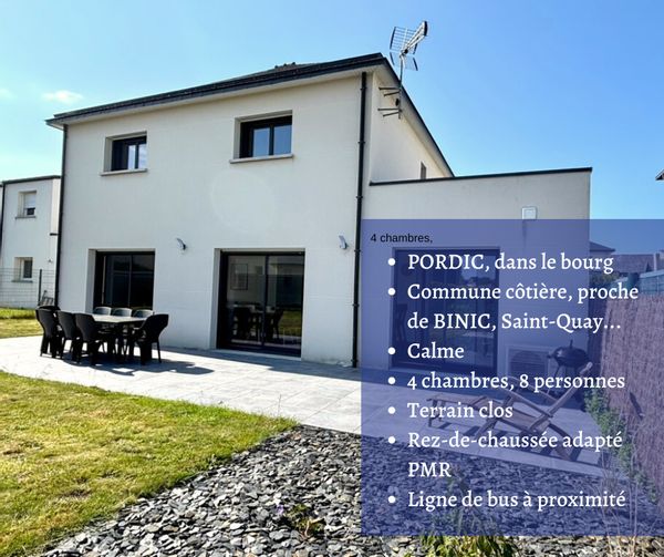 Grande maison familiale dans le bourg adaptée PMR - Vous pouvez venir en famille ou entre amis !!