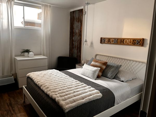 La chambre privée chez Rebecca et Dominique