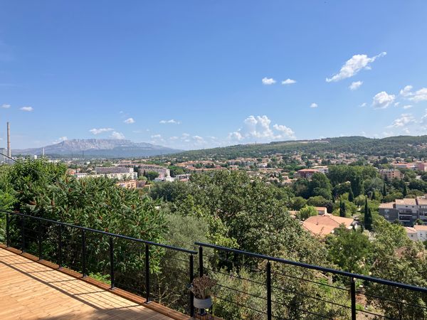 Vue avec maison - Chez Stéphanie & Paco
