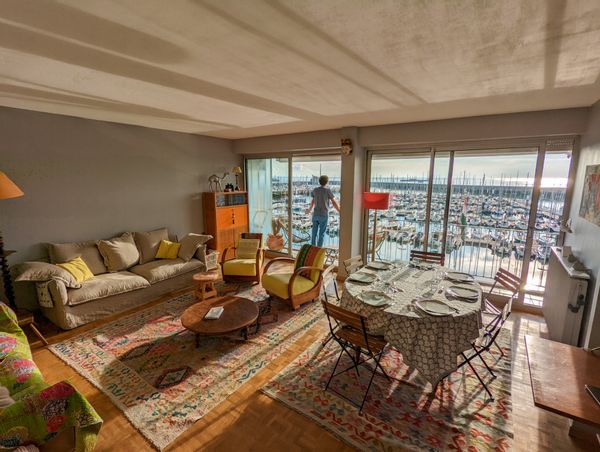 Appartement vue port et mer