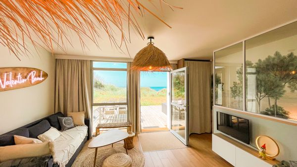 Duplex Valentin Beach Home - Appartement face mer avec terrasse face mer  et accès à la plage
