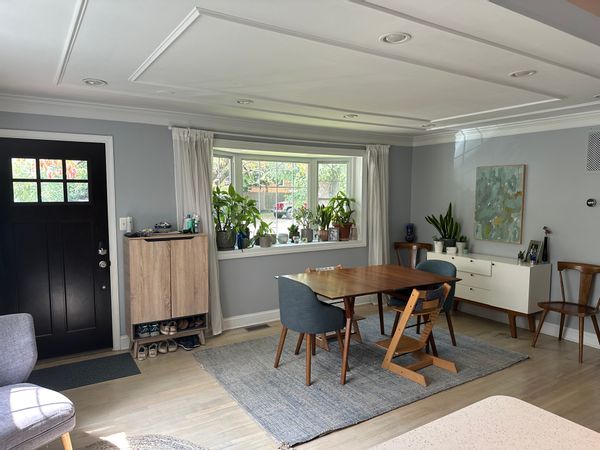 Private room in modern family home