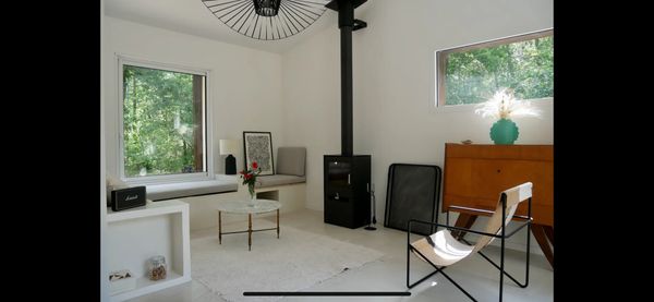 La cabane en plein coeur de la forêt