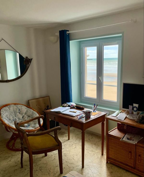 Maison sur les plages du débarquement en Normandie