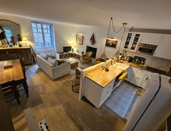 Maison de famille sur le port