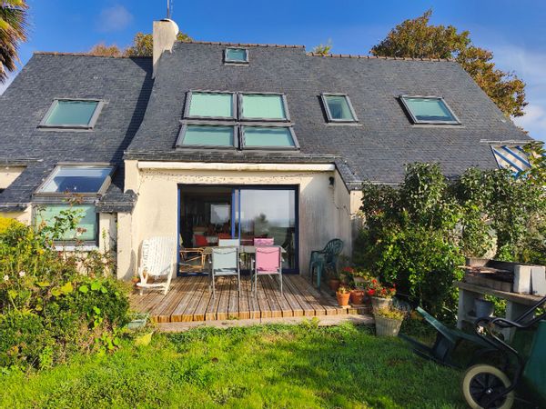 Maison bord de mer de Françoise et Serge. Vue sur mer