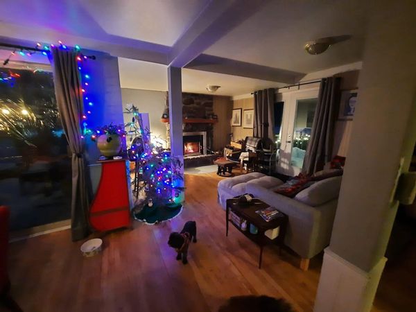 Vieux chalet qui a du charme mais qui a besoin de beaucoup d’amour!