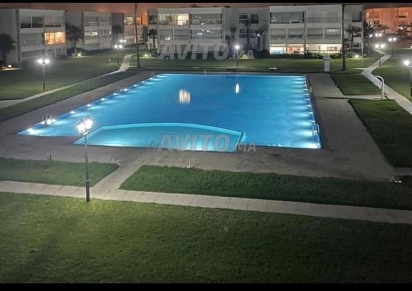 Appartement dans résidence fermée/sécurisée(piscines,plage terrains:supermarché).Seulement30mndeCasa