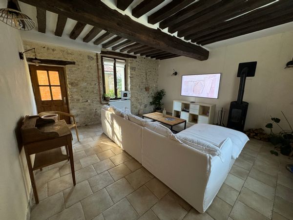 Maison 3 chambres avec terrasse, jardin et piscine près de Giverny