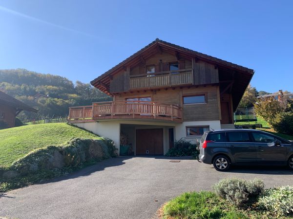 Grand et confortable chalet vue mont blanc