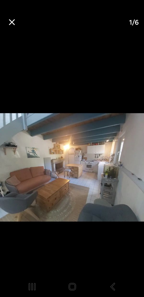 Maison typique 2-4pers accès direct plage Loire Atlantique