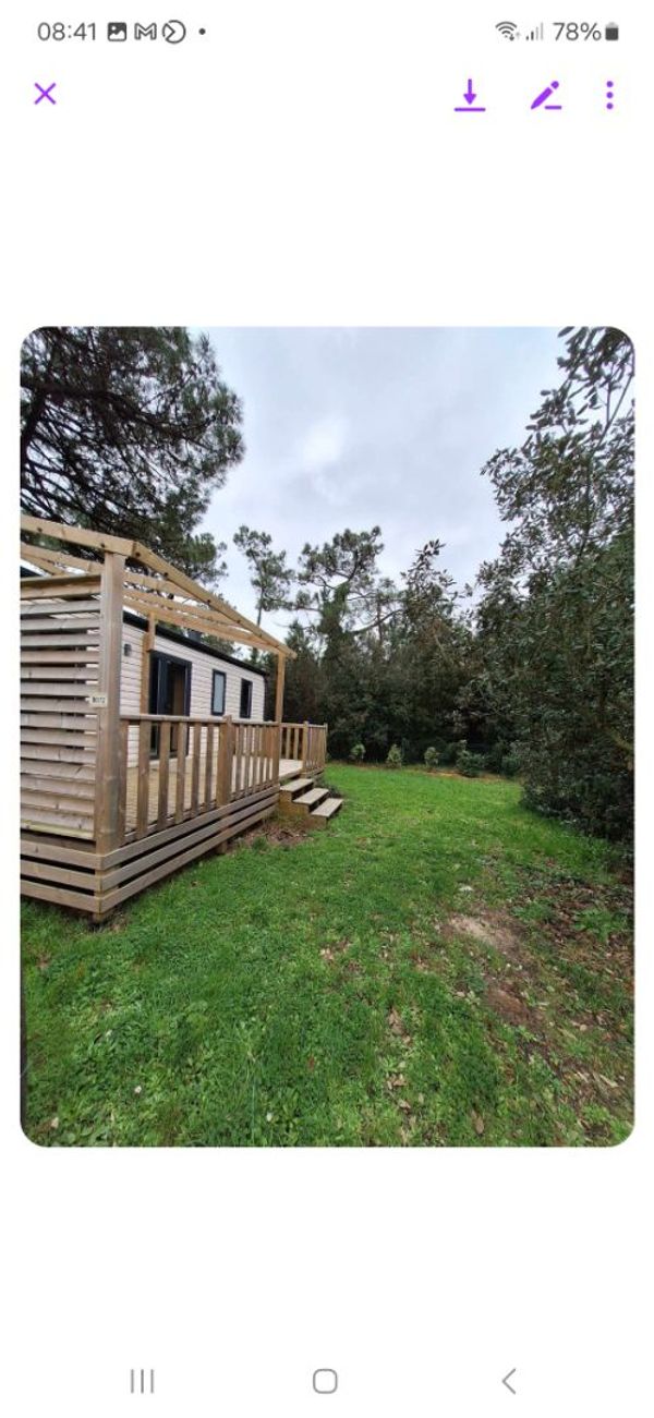 Mobil home direct mer grand terrain