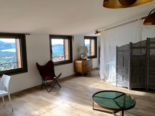 CORSE, Lumio Petite maison de village, vue exceptionnelle inoubliable !