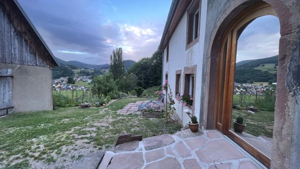Notre ferme de montagne avec vue panoramique en Alsace - PROCHAINE DISPO AOUT 2027