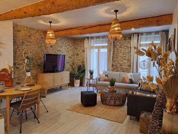 Grand appartement cosy bord de mer