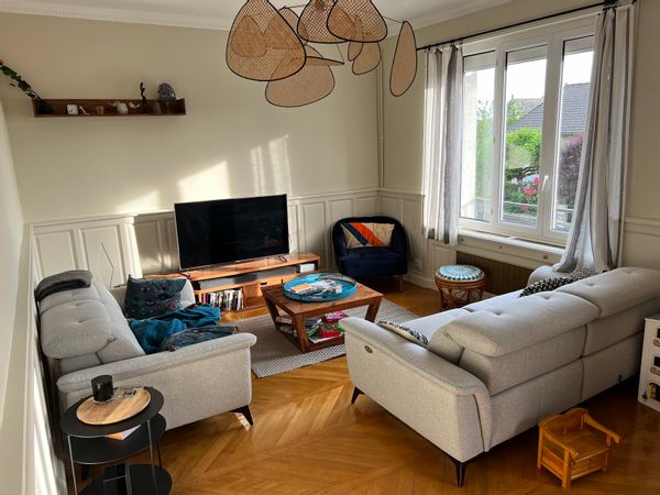 Maison famille Julien Aurillac, Cantal avec jardin proche gare et centre ville.