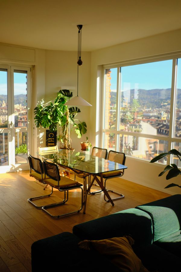 Attique panoramique design • Vue exceptionnelle • Cœur de Turin