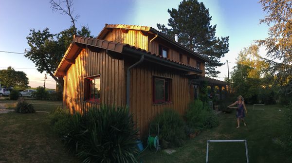 Maison (wooden cotage) de Virginie et Gaël
