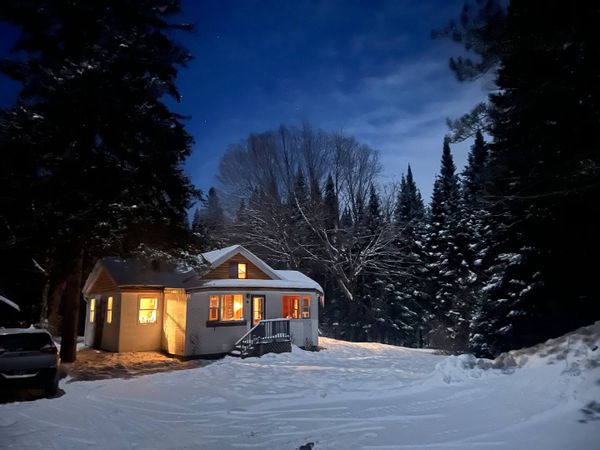 Chalet en bois rond