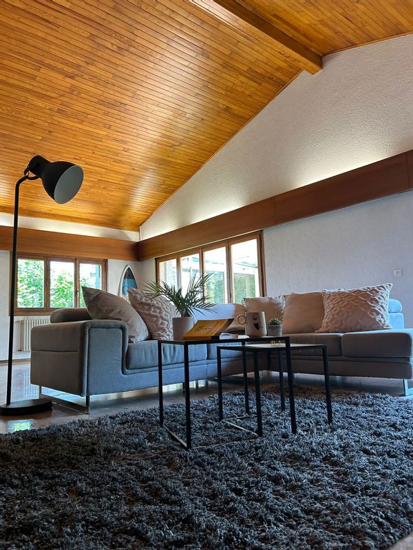 Chambre avec Salle de bain privative, dans un villa à Genève