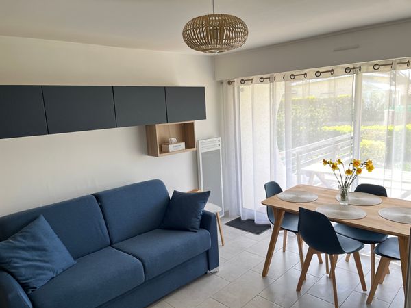 Le studio des Dunes, Joli studio 4 pers avec jardin proche de la plage