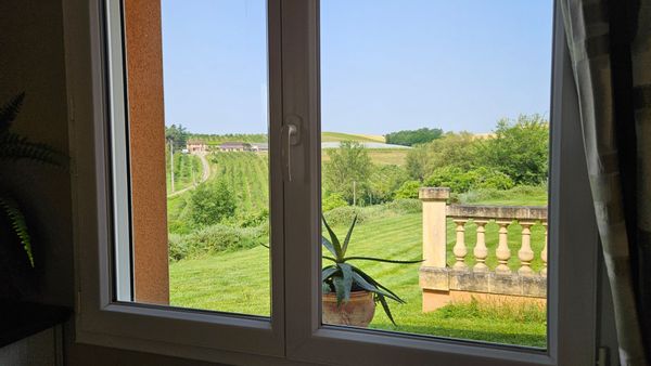 Chambre privée sur le Chemin de Compostelle avec salle de bain