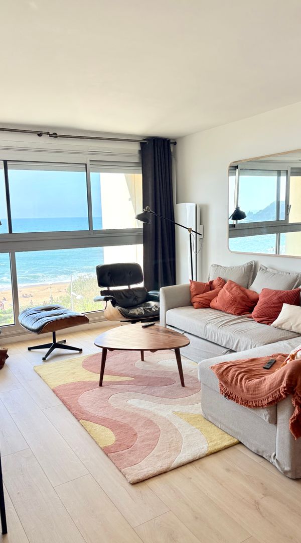 Appartement vue mer au centre de Biarritz