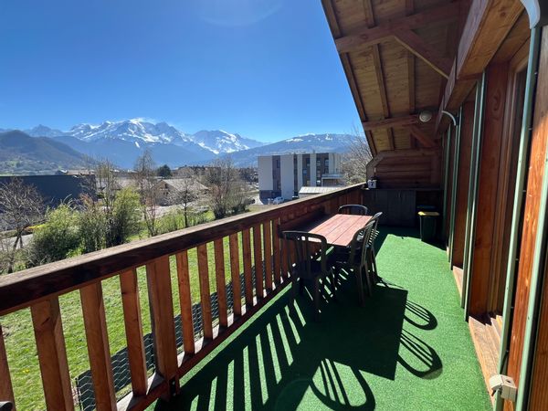 Joli T4 avec vu imprenable sur la chaîne du Mont Blanc