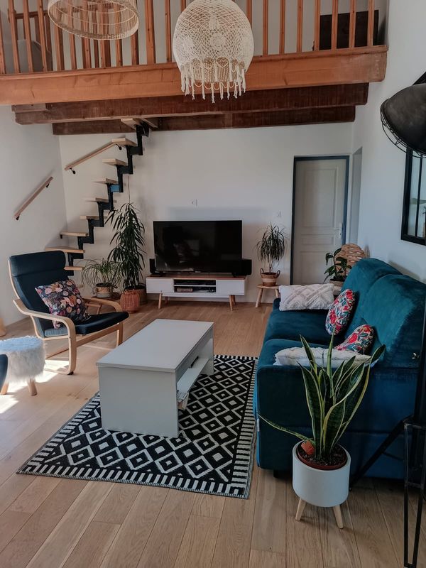 Duplex lumineux dans une villa proche de Montpellier